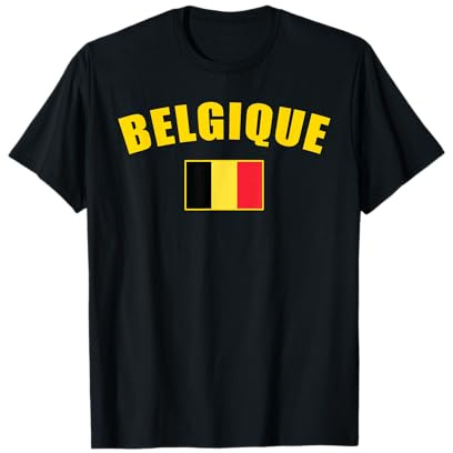 Drapeau de la Belgique - Drapeau National de la Belgique T-Shirt