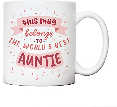 Auntie gifts mug | big sister’s birthday special | Christmas xmas presents | from in-law brother | brothers’ women | aunt aunty long-distance friend | sentimental amazing mugs UK