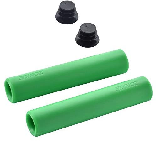 Fahrrad Lenker Griffe 1 Paar,Ergonomische Struktur Fahrrad Griffe,Rad MTB MXB Radsport Lenker Griffe (Grün, 30mm)