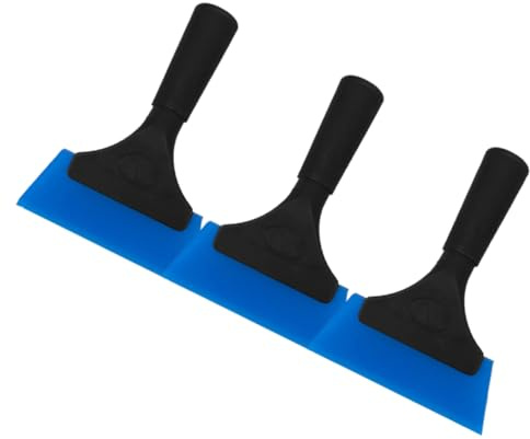 VINTORKY 3pezzi Raschietto Per Pellicola Per Auto Raschietto Per Pellicola Design Della Maniglia Materiale Per Raschiatura Morbido Durevole e Non Facile Da Graffiare La Superficie Adatto Pe
