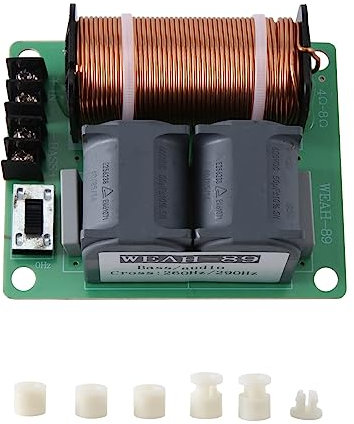 Komdndht 1500 W Hochleistungsteiler, Subwoofer-Teiler, Lautsprecher-Modifikation, Upgrade, Einstellbarer Frequenzpunkt