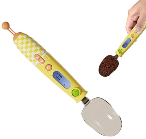 Cuchara métrica electrónica, báscula de cuchara digital | Cuchara métrica digital de precisión, pantalla LED - Báscula de cuchara métrica de alimentos con cabeza de cuchara suelta