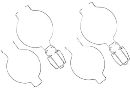 Alipis 2piezas Tanque Sellado De Acero Inoxidable para Conservas Cierre De Alambre para Tarros De Almacenamiento Clips para Tarros De Boca Ancha
