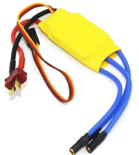 TOQPCZA Für 30A Bürstenlosen Motor ESC RC Flugzeug Quadcopter Drone Upgrade Zubehör Teile Ersatz RC Motordrehzahlregler(with connecter)