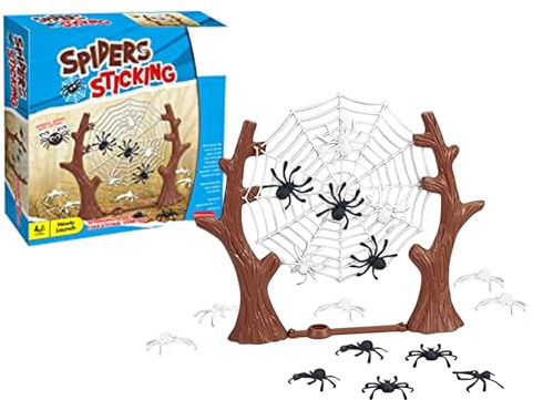 Spinnennetz-Spiel – Springendes Spinnennetz-Brett, Interaktives Hüpfspielzeug | Langlebige Multiplayer-Action-Herausforderung, Spannender Wettkampfspaß Für Kinder Und Eltern. Tolle Partys, Zuhause, Ur
