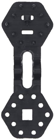 SIXRUN Clips pour Tissu D'ombrage, 100 Pièces, Pince/Support de Fixation pour Filet de Parapluie Robuste pour Filet Anti-Oiseaux, Noir