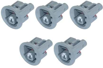 XIOKLM 5 Sets 1 Pin wasserdichte Jacke Öldruckschalter Stecker Auto Mit Terminal DJ7013YA-2.2-21 1P