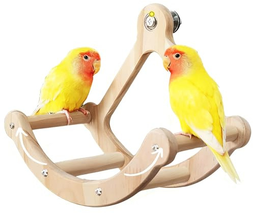 Fågelställning Abborrleksak, Träningshjul för fågelbur, Träningshjul Cockatielleksak, Lekställ för fågellekplats för Conure Budgie Corsair