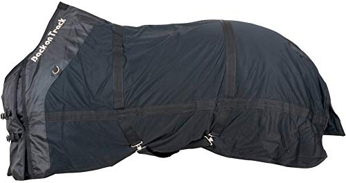Back on Track therapeutische Netzgewebe Pferd Teppich - Schwarz, 135cm