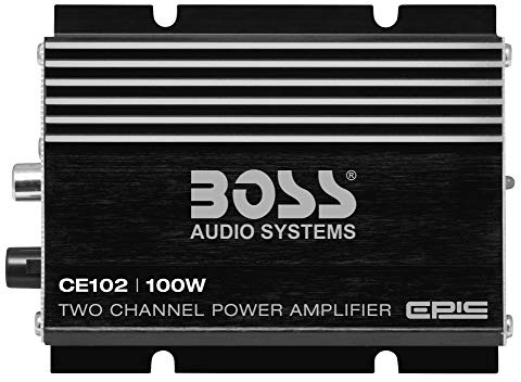 Boss Audio Chaos Epic 100W Range Class A/B 2 Channel Stable Amplifier