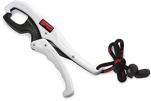 Rapala Unisex vuxen fisketång flytande fisk gripper-korrosionsbeständig plast fisketillbehör-multifunktionstång snabbförslutning mekanism tång, flerfärgad, unik