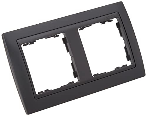 Simon 82822-32 placa de pared y cubierta de interruptor Grafito