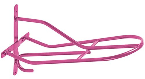 Perry Equestrian No.524 Wall Mounted Standard Saddle Rack, Pink