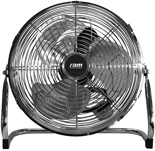 9 12 16 RAM Metal Floor Air Circulator 2-3 Speed Quiet Hydroponics Grow Fan (12 inch - 3 speed)