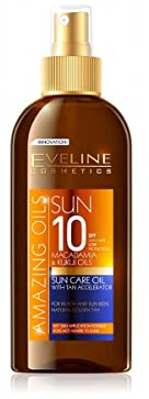 Eveline, Öl mit Bräunungsbeschleuniger, SPF10, 150 ml, SUN Bronze