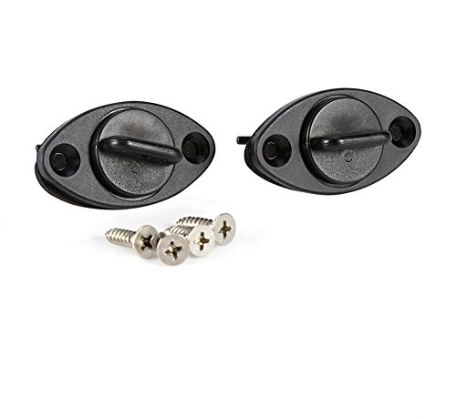2 Stück Ablassschraube Boot, Kajak Wasserablauf Stopfen Stopper Boote Lenzstopfen mit 4 Schrauben für Kanu Boot Schlauchboot