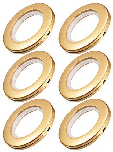 sourcing map 6 Piezas Anillos Ojales armella aro de plástico