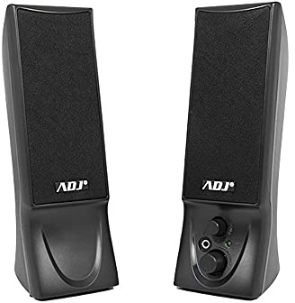 Adj 760-00014 Altoparlante portatile 4W Altoparlante portatile stereo Nero - Altoparlanti portatili (Universale, 1-via, 2.0 canali)