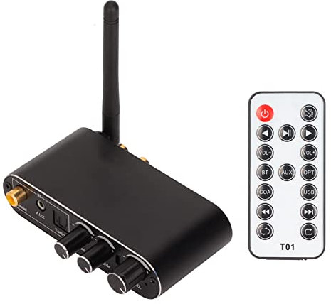 Convertitore da Digitale Ad Analogico, 2 Dispositivi Collega Il Convertitore Bluetooth Supporta Il Controllo del Volume Commutazione Musica per PS3//DVD/TV/Home