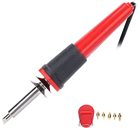 Elektrisches Lötkolben, AC 220V40W elektrisches Lötkolben Set Holz brennender Kugelschreiber Gravur Schnitzwerk zeug für DIY Pyro graphie Autoren(EU-Stecker)