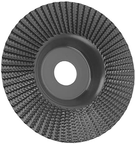 CruSio Disque de Sculpture Sur Bois Façonner La Roue 125 Mm Carbure de Tungstène Plat Disque de Polissage Accessoire de Disque de Meulage Pour Meuleuse D'Angle Travail Du Bois Bricolage Travail Du B