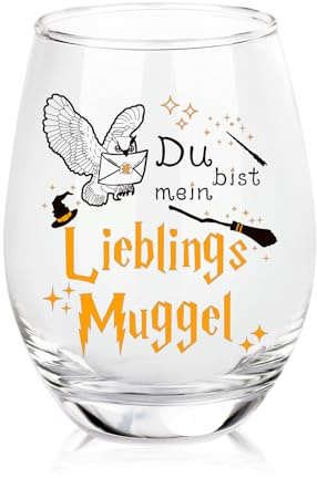 15oz Weinglas mit Personalisierter Gravur, 6.5x11.5cm, Lustiges Geschenk | Deko-Glas für Frauen & Männer - Stiellose Weingläser Ohne Stiel, Ideal Als Hochzeitsgeschenk, Geburtstagsgeschenk & Mehr