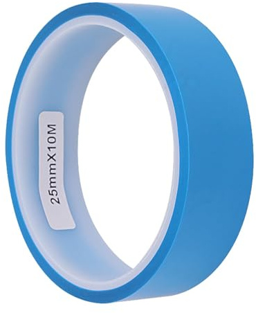 Luckxing Felgenbänder 10m Fahrrad Tubeless Felgenband, 21mm/25mm/29mm/34mm Blau Pannenschutzband Für Fahrradschutz, Selbstklebendes Vakuum Tubeless Fahrradreifen Band Für Mountain RoadBike
