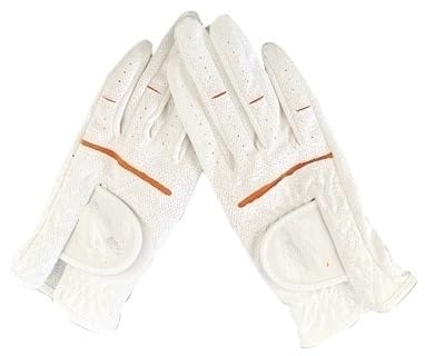 DONGLING Golfhandschuhe Die zweihändigen Sommer-Golfhandschuhe for Damen, atmungsaktiv, rutschfest, verschleißfest, Anti-Sai-Fashion-Touch Golfhandschuhe Damen(20)