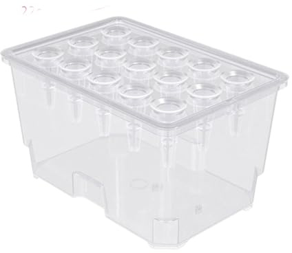 Impianto per idroponia per interni, colore bianco, con 15 vasche, set per coltivazione senza terra, luce di coltivazione a LED regolabile, pompa di circolazione 'acqua, vassoio per germinazione