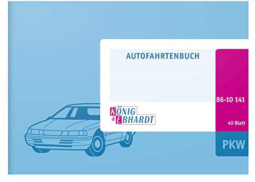 K&E Autofahrtenbuch A6 quer PKW 954K40