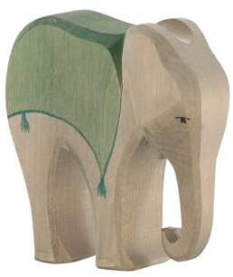 Ostheimer 41912 Elefant (Sattel) Höhe 14cm aus Holz