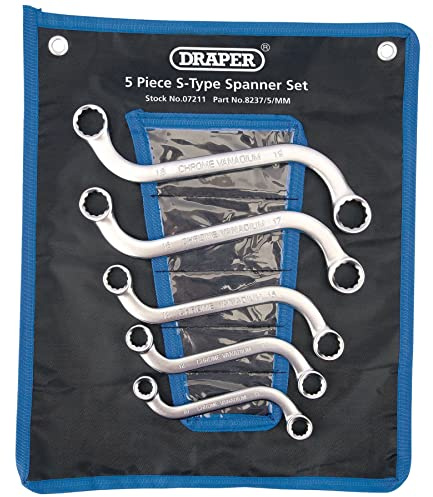 Draper 07211 S-Type Spanner Set (5 Pieces)