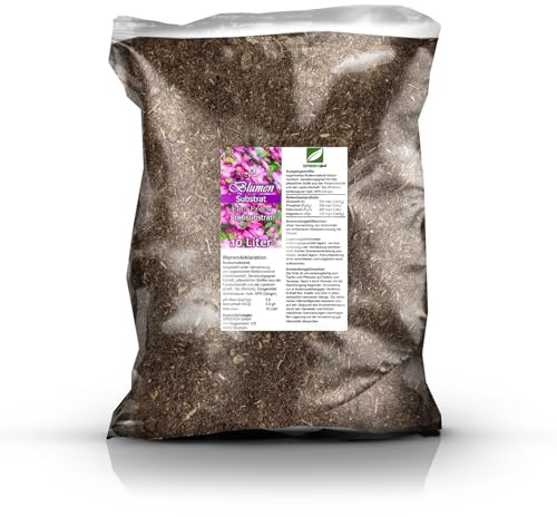 Blumenerde PRO 2MO - 10 Ltr. Profi Linie Substrat - Blumenerde für Balkon-, Saison- und Zimmerpflanzen