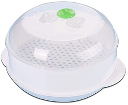 Plastic Rice Steamer Microwave Steamer Vegetable Rice Oven Plastic Heat-Resistant Single-Layer With Lid For Kitchen Cooking Microwave Steamer,Vegetable Steamer,Microwave Rice Steamer,Oven