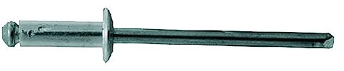 CF RIVETTO A STRAPPO IN ALLUMINIO 4,0 x 16 cf. 100 pz