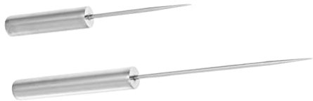 Cabilock 2stücke Edelstahl Eispickel Tragbarer Eisbrecher Für Cocktails Bars Und Küchen Robuste Klinge Für Müheloses Zerkleinern Von Eiswürfeln