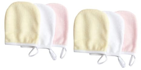 Ipetboom 6stücke Mikrofaser Make-up Entfernung Pads Gesichtsreinigungspads Abschminkpads Langlebig Verdickt Für Tägliche Hautpflege