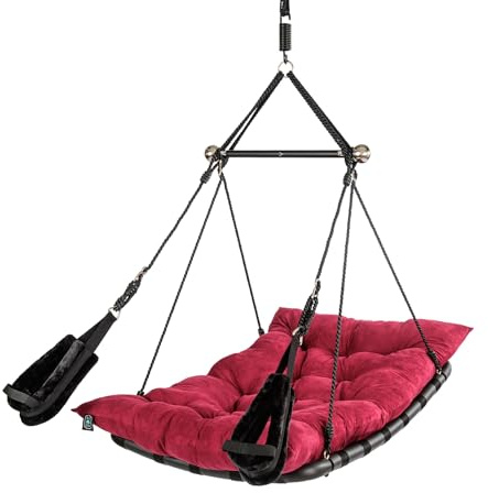 Sex Swing Private Euphoria® - Comfortable Love Swing with Style - Bordeaux Colour