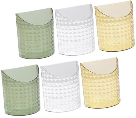 SEWACC 6-teiliger Wandhalter für Fernbedienungen Lösung Zum Anzeigen und Aufladen