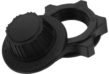 INOOMP Copridadi Universali Per Ventilatori Da Pavimento 2 Pezzi Accessori Di Fissaggio Riutilizzabili Per Pale Ventilatori Copertura Sicura Per Dado Ventilatore Elettrico Facile Installazione