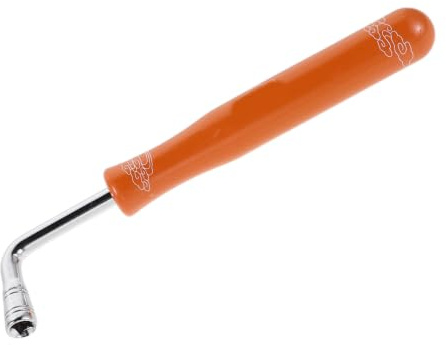 BESTonZON Förmiger Einstellschlüssel mit quadratischer Spitze Präziser Zither Stimmhammer für Saiteninstrumente Robustes Metall Kompakt und Leicht Einfaches Abstimmen von Saiteninstrumenten