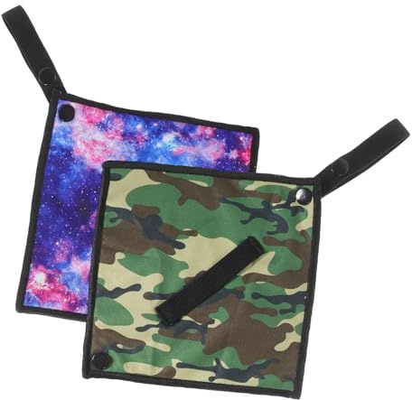 IWOWHERO 2 Stück Waschbare und Wiederverwendbare Damen Pinkelhilfe Weichem Material Leichtes Outdoor toilettentuch für Wandern Camping und Mobile Toiletten Zubehör