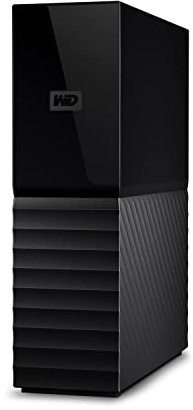 WD My Book 4 TB USB 3.0 Desktop-Festplatte mit Passwortschutz (Desktop-Speicher, Sicherungssoftware, Hardwareverschlüsselung, SuperSpeed USB)