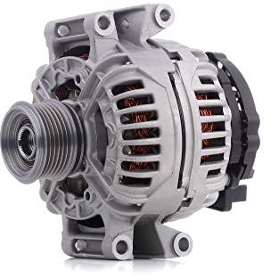 RIDEX 4G0191 Lichtmaschine 120A Generator LiMa 14V Alternator mit Freilaufriemenscheibe Kompatibel mit VW POLO 9N 6B903019DX 6B903019DV 6B903019BX