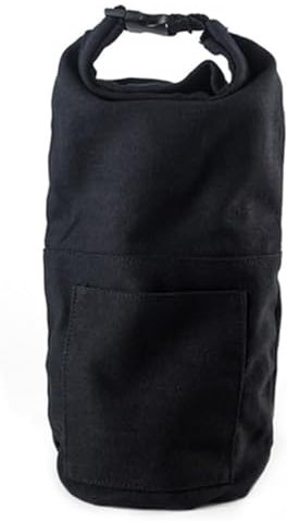 Pferd Öllampe Buggy Tasche, Retro Camping Laterne Leinwand Lagerung Abdeckung Tasche Leinwand Werkzeug Taschen Laterne Tasche für Petroleumlampe Öllaterne (Schwarz)