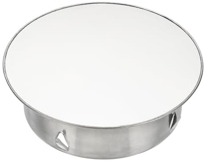 PATIKIL Chimney Hole Cap, 125mm(5 Inch) Tightness Adjustable Round Stainless Steel Flue Hole Cover Stove Pipe Cap Pipe Cover for Kitchen Balcony Sewer, Silver Tone