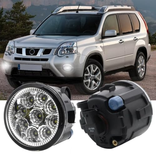 DFTRIF 2 pièces LED Brouillard de Brouillard Lampe de Phare pour Infiniti QX50 QX70 G37 Q60 G25 M56 M37 pour Nissan Murano X-Trail T31 E11