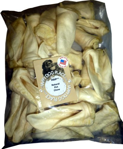 HDP Large Lamb Ears Made in USA Size:Pack of 5 Flavor:Natural