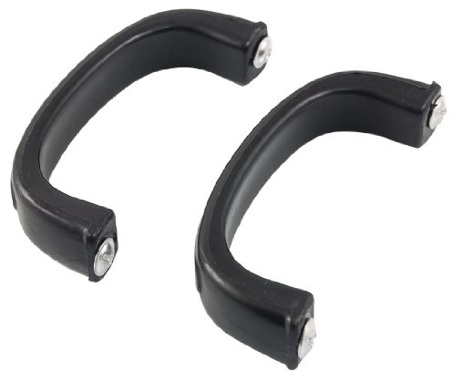 Sourcingmap 2 Pcs Replacement Skillet Stockpot Lid Cover Handle Black