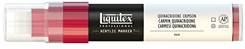 Liquitex Professional Wide Paint Marker, Quinacridone Crimson